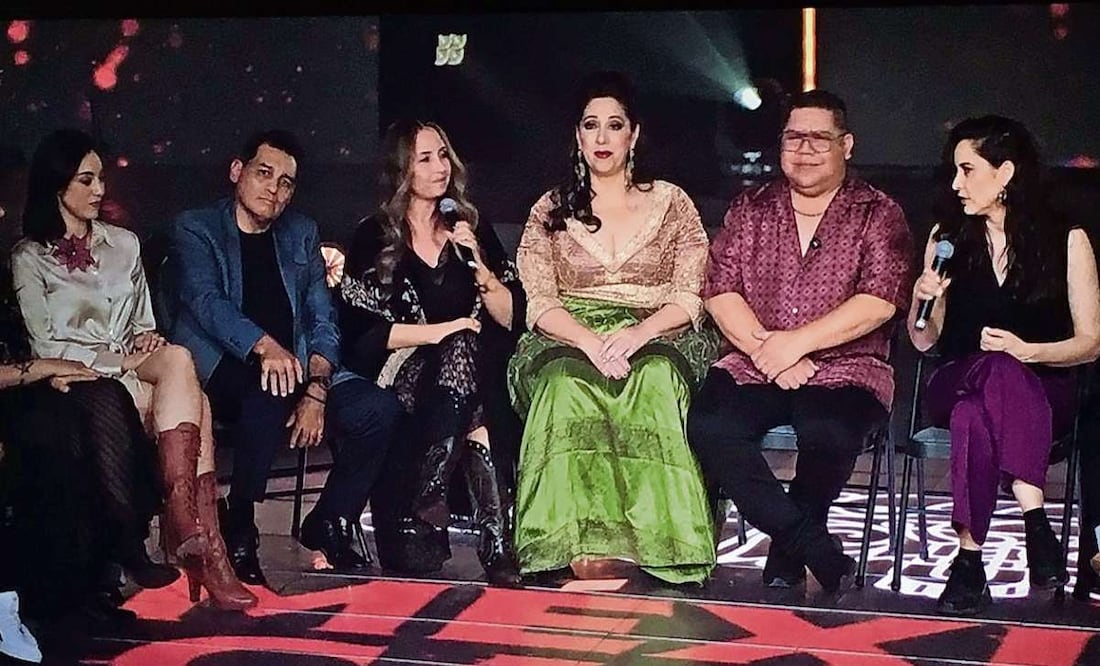 América Sierra y Regina Orozco participaron en el evento realizado en los Estudios Churubusco. Foto: César Huerta / EL UNIVERSAL