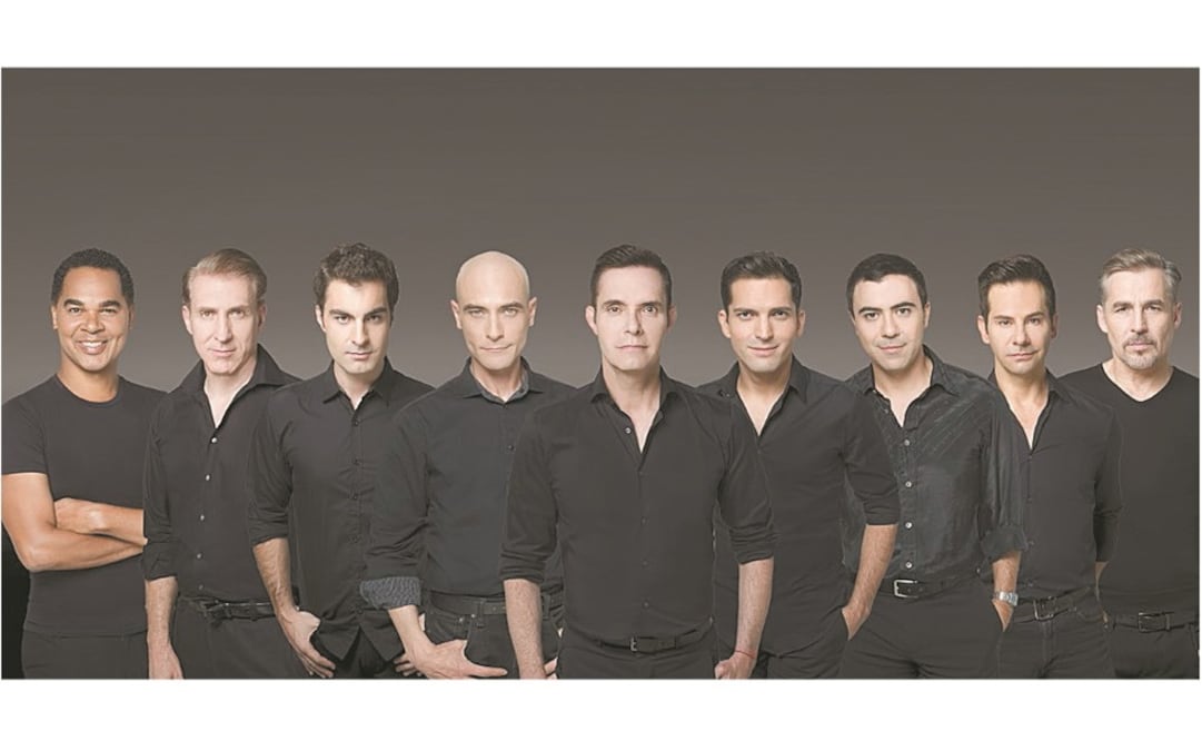 Nueve actores, incluyendo a Horacio, integran el elenco de la obra. Foto: CORTESÍA