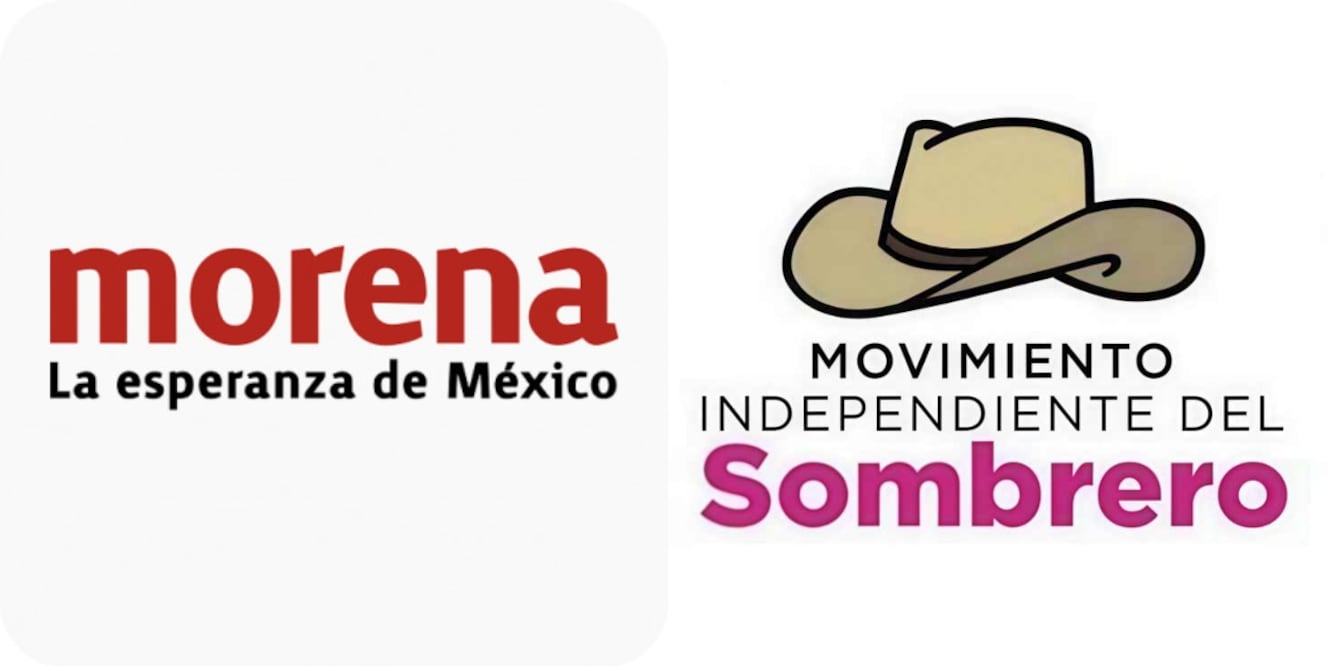 Morena y Movimiento Independiente del Sombrerero. Foto: Especial
