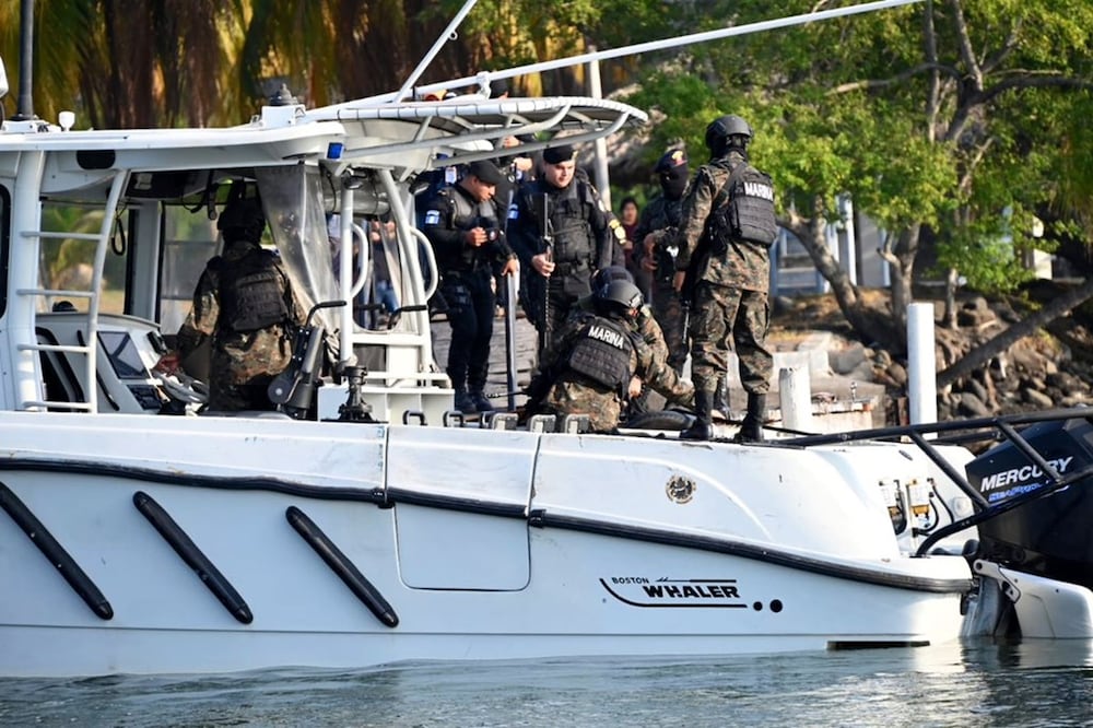 Decomiso de droga en Guatemala. Foto: Ejército de Guatemala