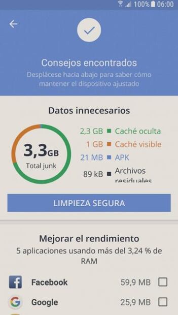 Apps que te ayudan a tener más memoria en tu celular