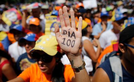 ​Venezuela cumple 100 días de protestas que han dejado 91 muertos