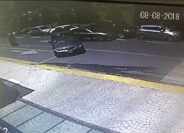 Captan modus operandi de asalto con todo y choque en Interlomas