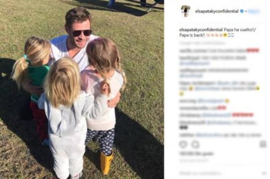 Chris Hemsworth hace pausa en su carrera para estar con su familia