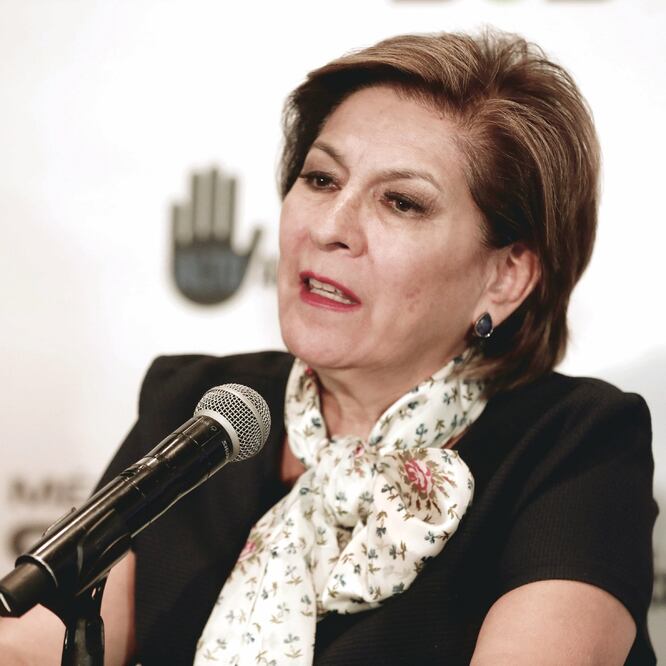 La titular de Alto al Secuestro, Isabel Miranda de Wallace, aseguró que el delito de plagio en el país aumentó 7.5% en septiembre pasado. Archivo EL UNIVERSAL