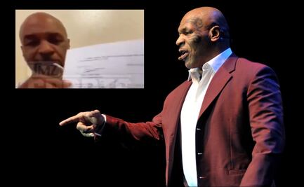 Mike Tyson firmó contrato de su regreso mientras fumaba marihuana 