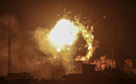 Fuerza aérea israelí destruye edificio de la televisión de Hamas en Gaza