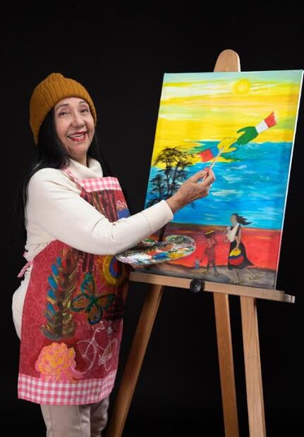 Ensayos de la obra "Poéticas del desplazamiento". Foto: Mónica García.