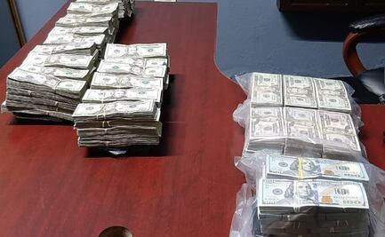 Detienen a dos conductores de autobús con 410 mil dólares en garita de Sonora