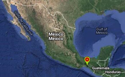 Se registra sismo de 6.3 grados en Chiapas