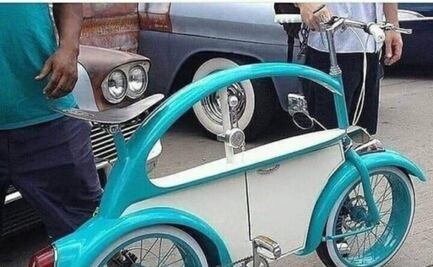 ¿Es una bici, es un vocho? No, es la vochocleta hecha en México