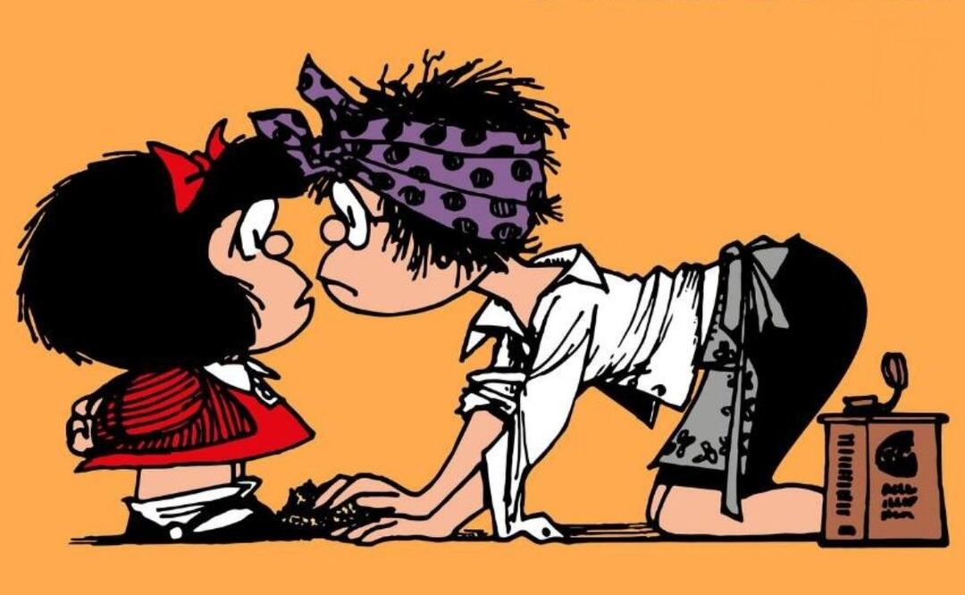 Mafalda y su mamá. Fuente: Instagram @mafaldadigital