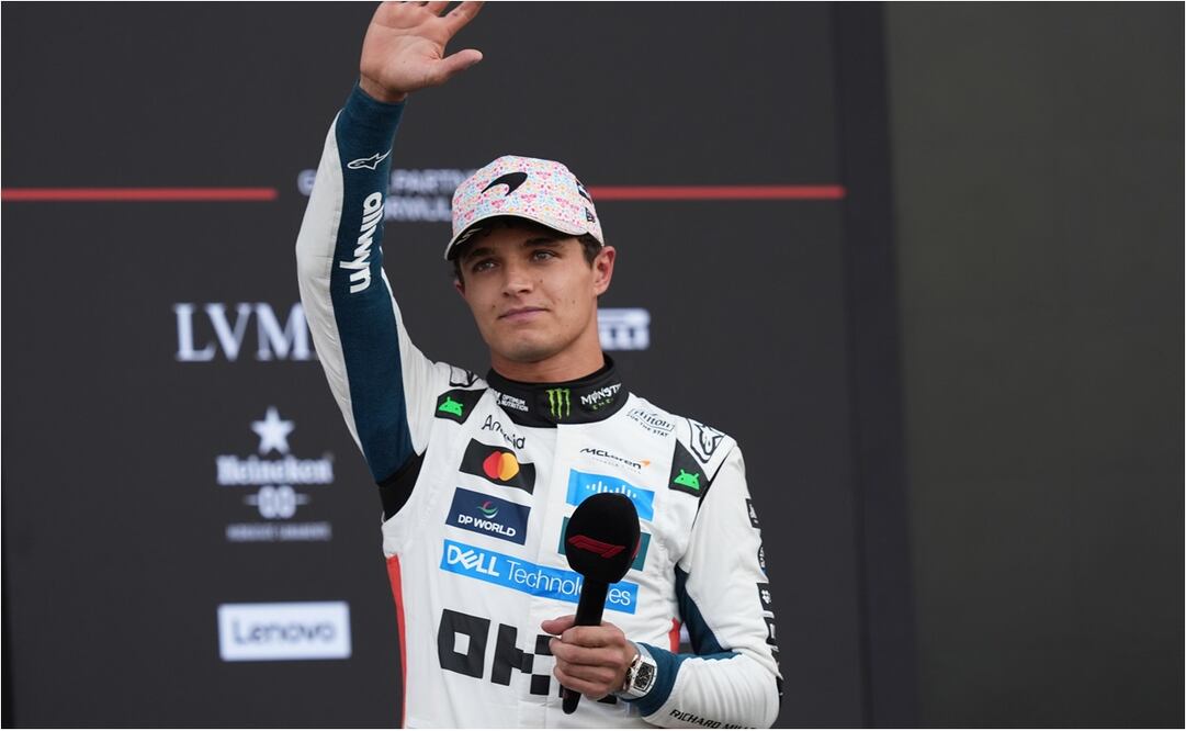 Lando Norris podría irse de México- AP