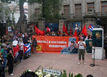 Protestan por retiro de estatuas de Fidel y el Che; exigen renombrar parque como “Fidel Castro”