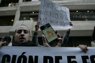 "Uber no contempla crear un grupo sindical"