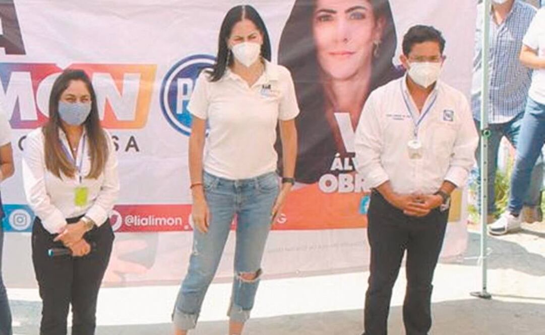 Lía Limón exigió a Layda Sansores rendir cuentas. Foto: ESPECIAL