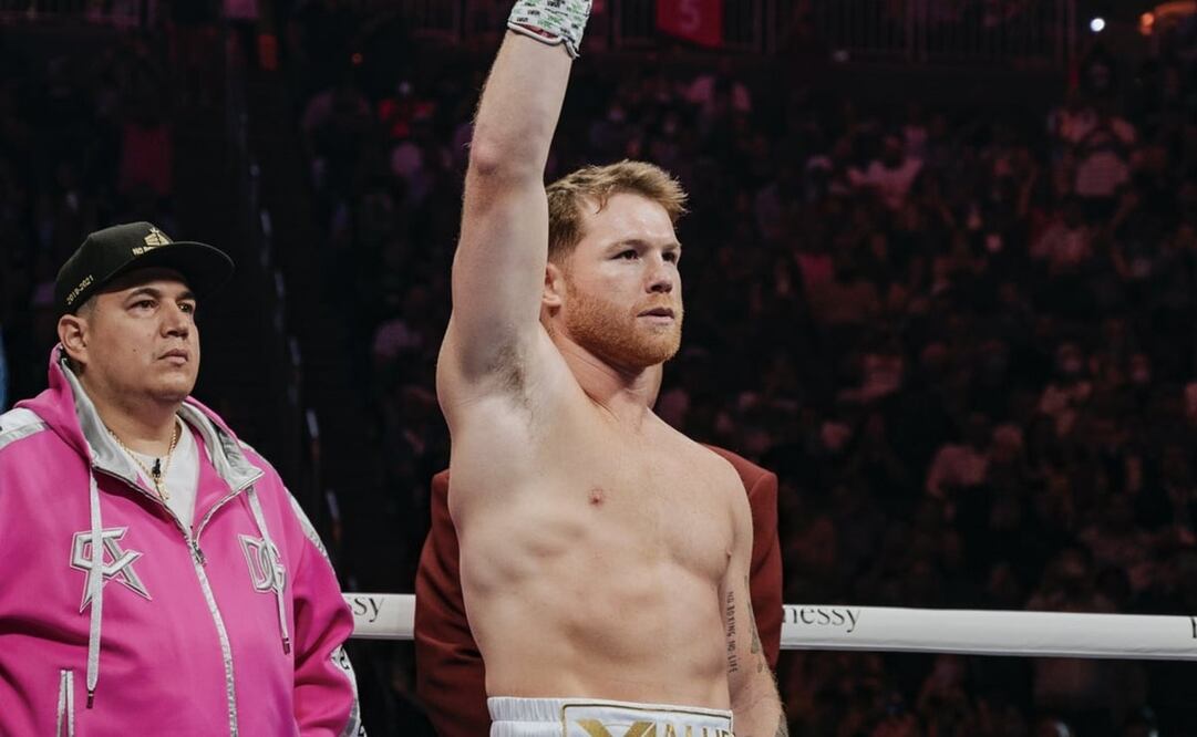 Saúl Álvarez previo a su pelea contra Dmitry Bivol - FOTO: Twitter @Canelo