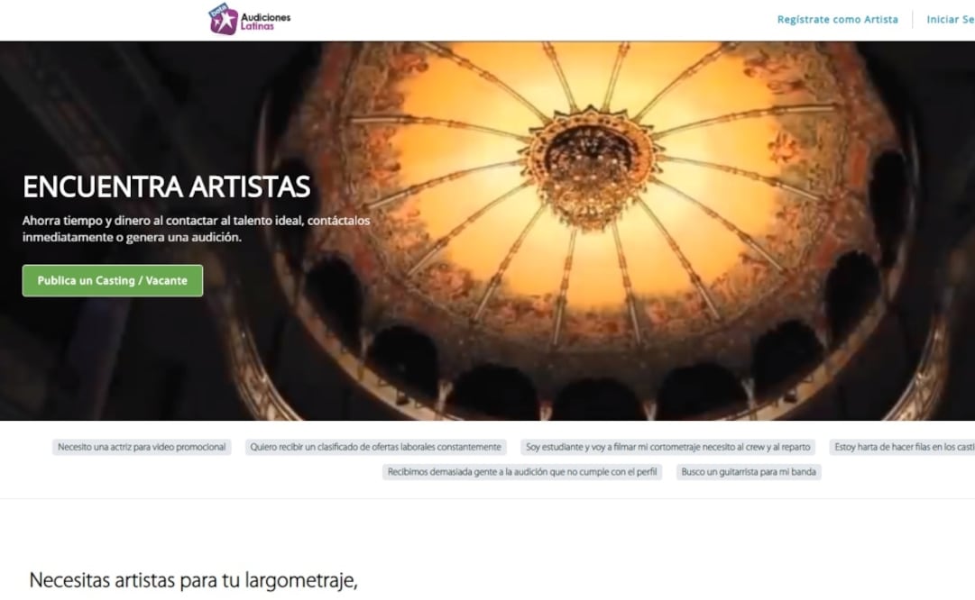 Pese a que México es el país de Latinoamérica que más talento tiene en la industria del cine, la televisión y el arte, es complicado para los artistas encontrar oportunidades y proyectos en los que participar