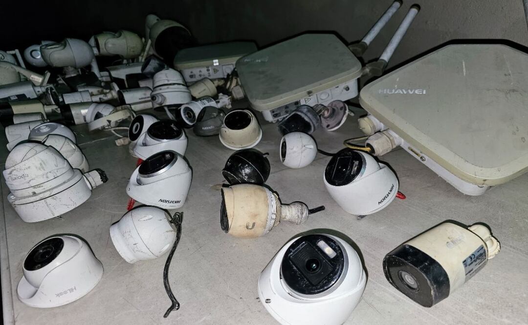 Retiran más cámaras clandestinas en Chiapas, con las que suman más de 100 desmanteladas en la entidad. Foto: Especial