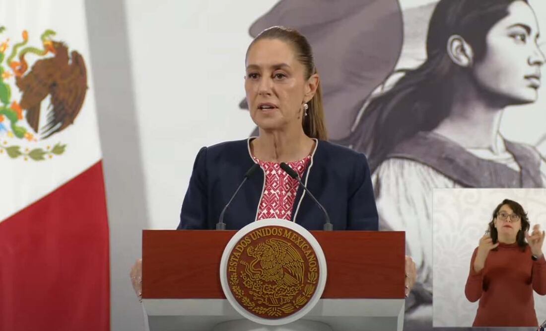 Sheinbaum: "EU solicitaba temas que para nosotros no eran aceptables"; ante el entendimiento de seguridad con EU. Foto: Captura de pantalla