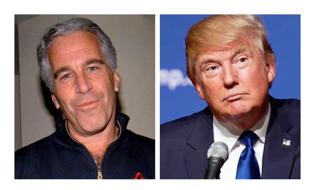 Donald Trump y Jeffrey Epstein