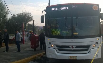 Asesinan a pasajero en asalto a camión en Naucalpan