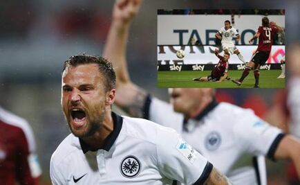 Frankfurt beats Nuremberg 1-0 to survive Bundesliga playoff