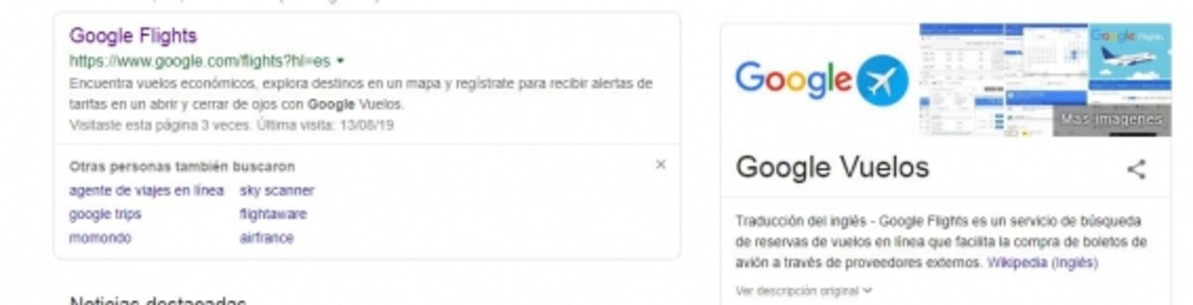 Google te dice si el vuelo que hallaste está muy caro o muy barato