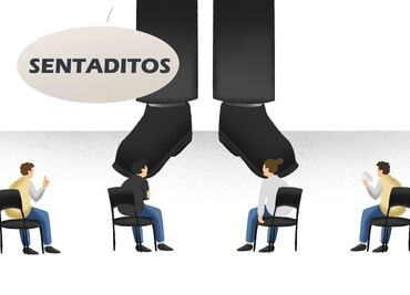 "Sentados y quietos" es la orden del sexenio
