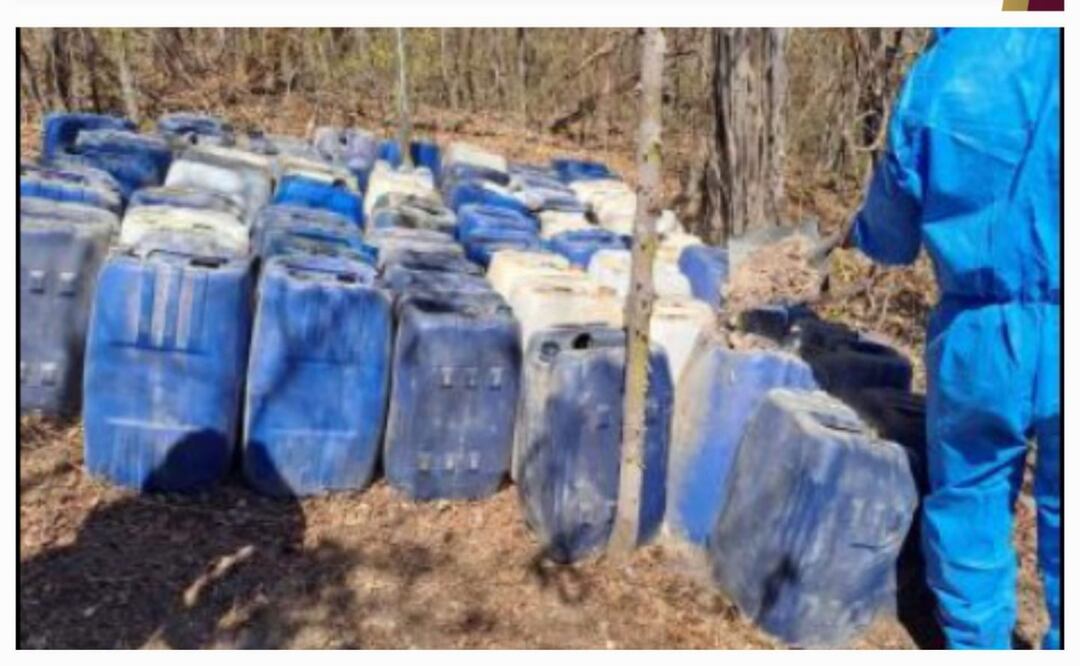 Aseguran 14 laboratorios clandestinos en Sinaloa; operativos revelan red de producción de drogas. Foto: Especial