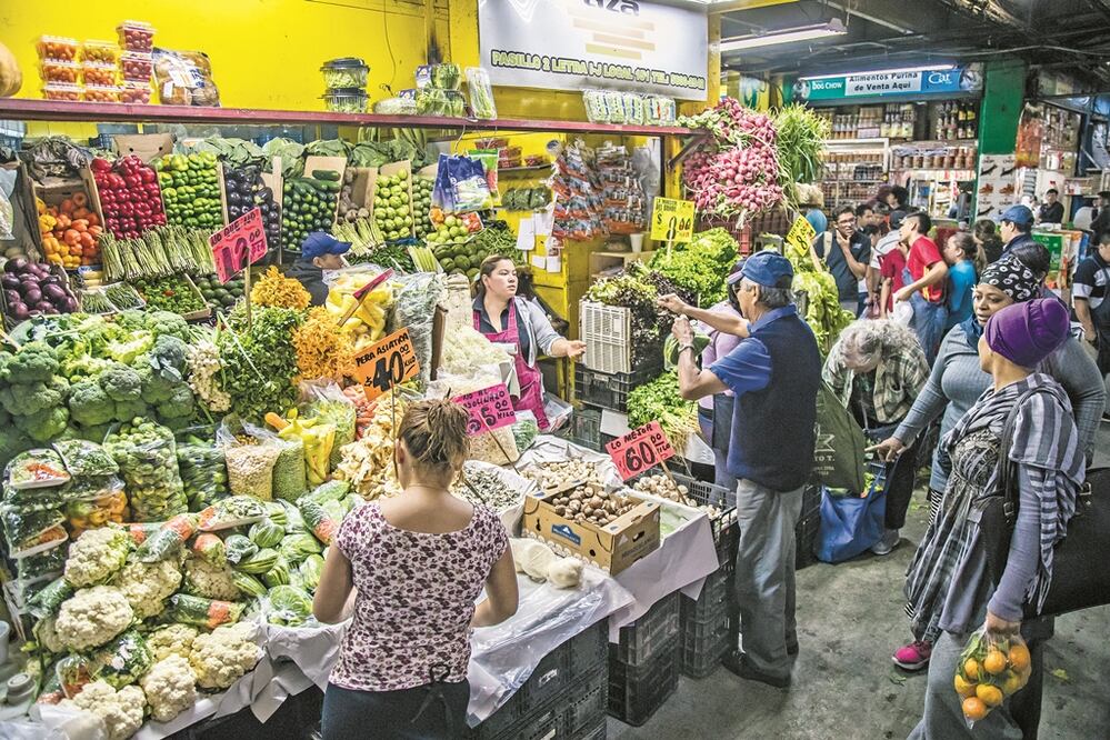 Food market in Mexico City – Photo: Yadin Xolalpa/EL UNIVERSAL