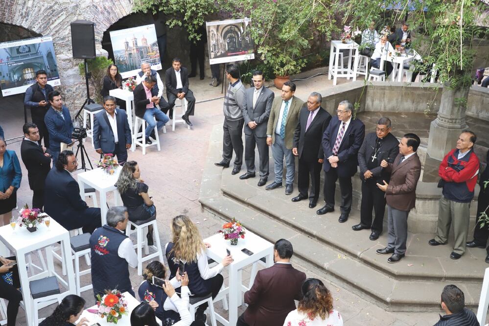 El secretario de Gobierno destacó que con Turismo Religioso se impulsará el desarrollo económico de los hidalguenses. (ESPECIAL)