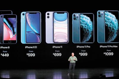 Apple presenta los nuevos iPhone con mejoras en cámara