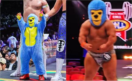 Kemonito, microestrella de la lucha libre, sorprende con espectacular físico en concurso de fisicoconstructivismo