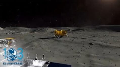 Sonda china Chang'e 4 hace historia: aluniza en la cara oculta de la Luna