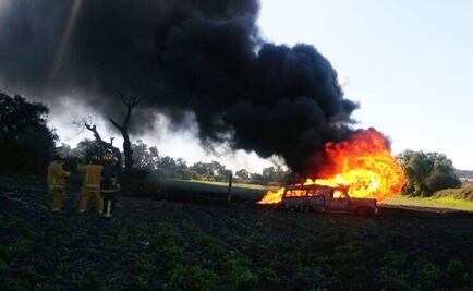 Controlan incendio en toma clandestina de Hidalgo