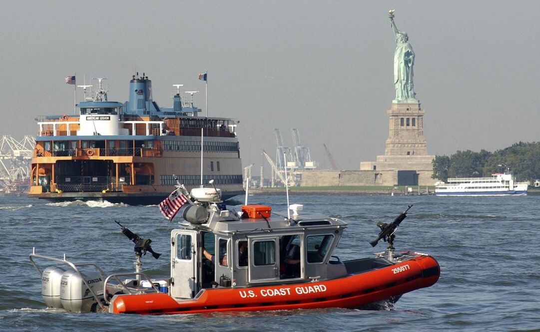Bote de la Guardia Costera de EU en Nueva York. Foto ilustrativa: Wikimedia Commons