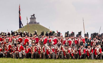 Reviven los campos de batalla en Waterloo