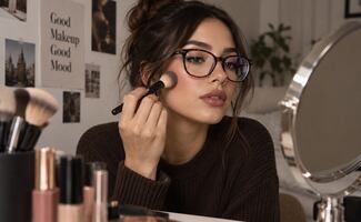 Qué maquillaje utilizar cuando llevas lentes