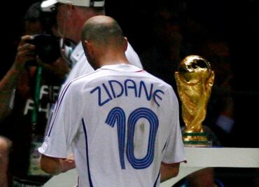 El triste adiós de Zinedine Zidane