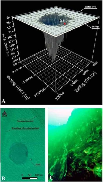 Científicos descubren el segundo agujero azul más grande del mundo en Bahía de Chetumal
