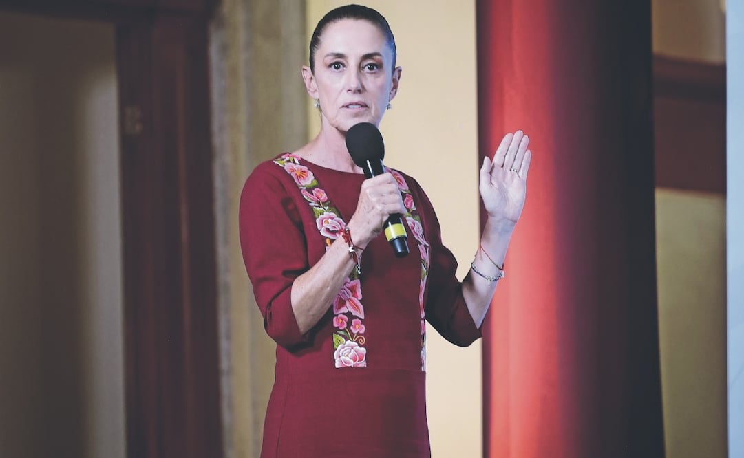 La Mandataria negó que se quiebre el acuerdo bilateral por no realizar ninguna entrega de políticos mexicanos requeridos por EU y aclaró que el gobierno no está cubriendo a nadie. Foto: Luis Camacho/ EL UNIVERSAL