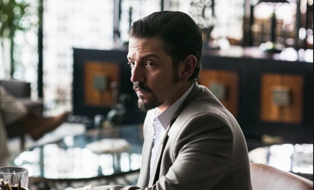 Diego Luna en la cuarta temporada de "Narcos". FOTO: Especial Netflix