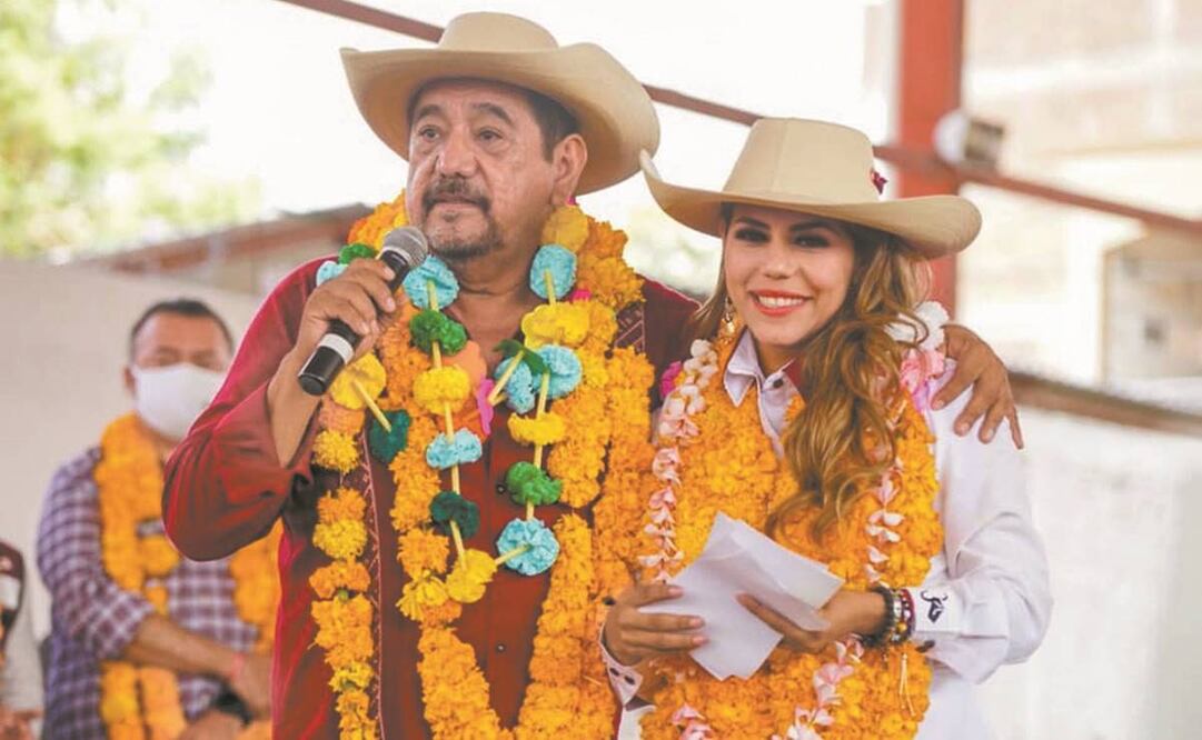 Félix Salgado y Evelyn Salgado. Foto: ESPECIAL