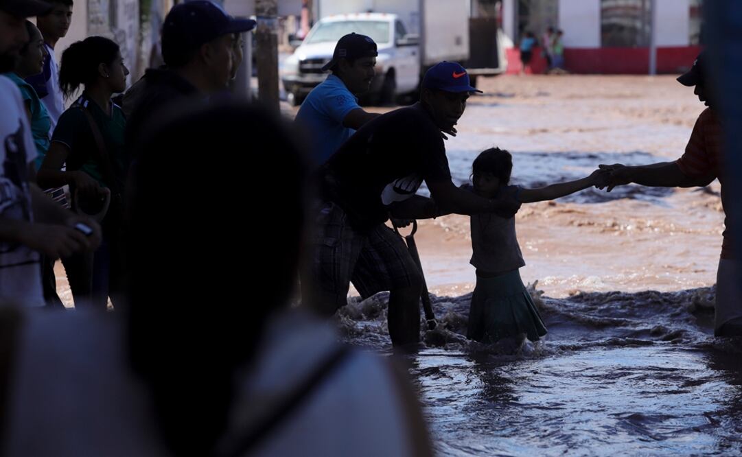Inundaciones en Nayarit (Foto: Carlos Zepeda / El Universal)