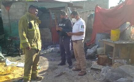 Registran explosión en taller clandestino de pirotecnia; hay al menos 4 heridos