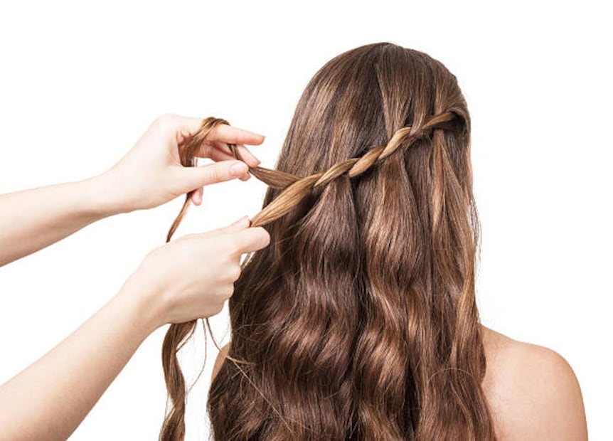 Trenza de cascada. Foto: Unsplash