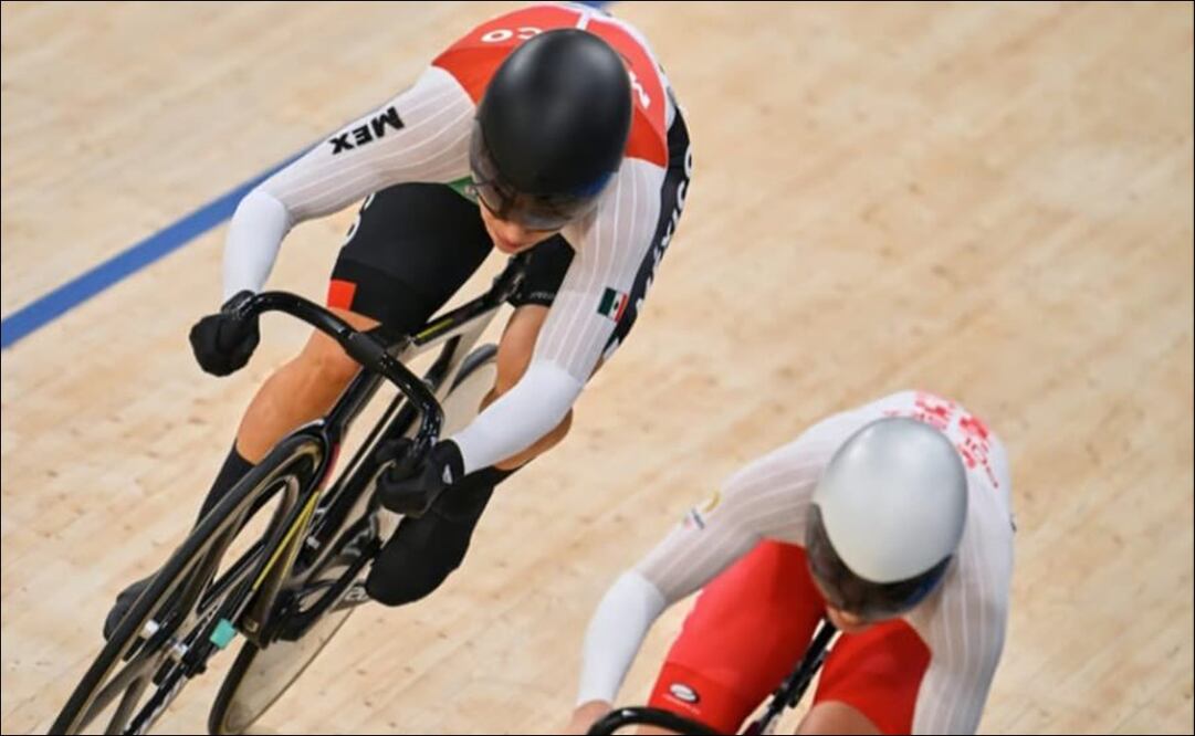 Daniela Gaxiola está en la final de ciclismo de pista / Foto: CONADE