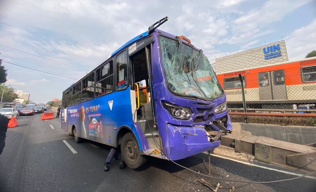 Estos fueron los accidentes del transporte público en la CDMX más impactantes del 2024. (05/11/2024) Foto: Juan Carlos Williams / EL UNIVERSAL