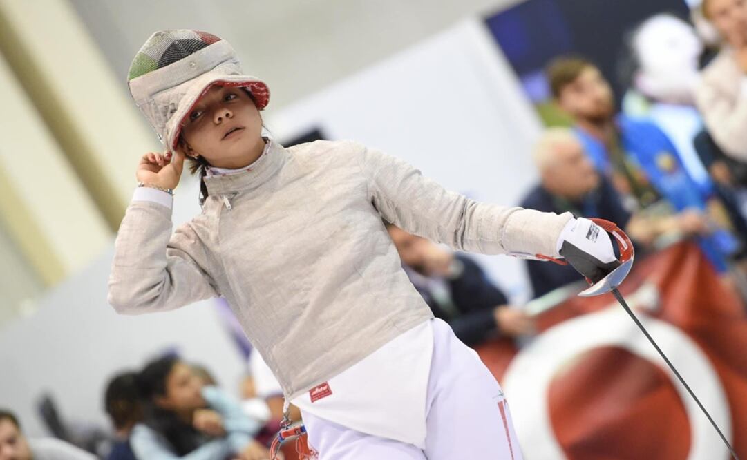 Natalia botello, Mexican fencer in the 2019 World Fencing Championships – Photo: Taken from Natali Botello Facebook account